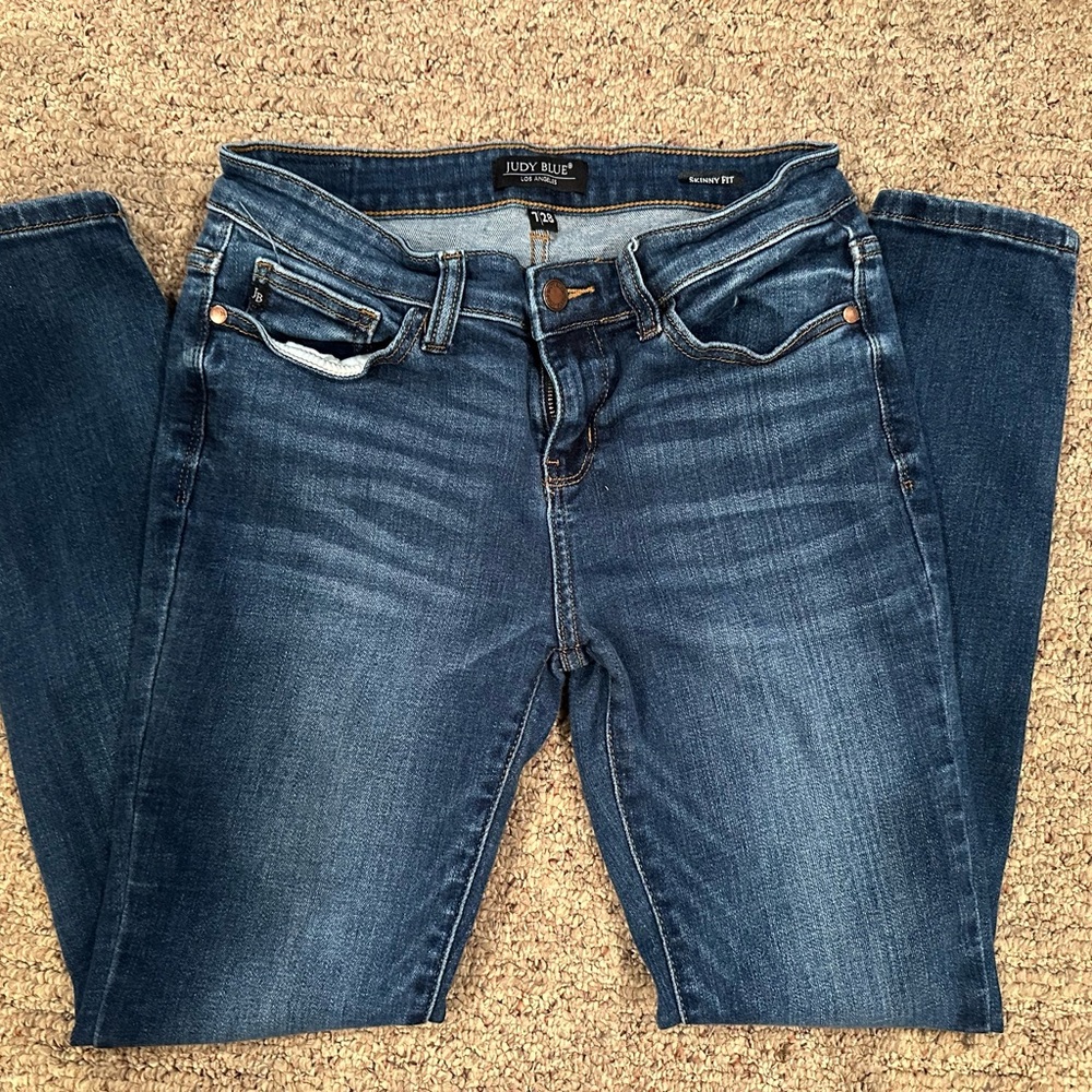 Judy Blue skinny jeans size 7 - GUC